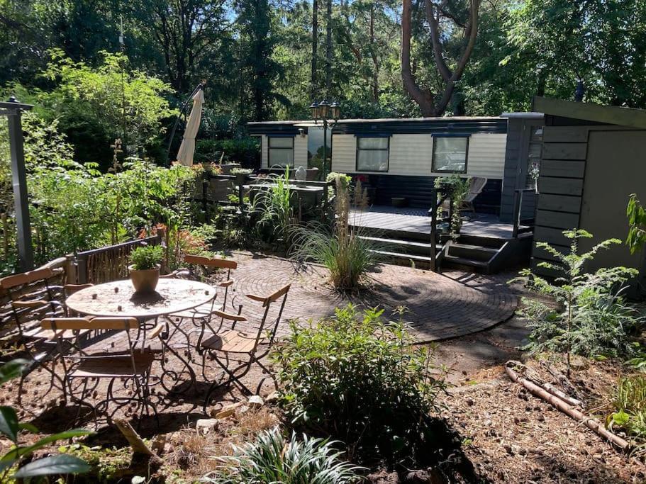 Sfeervol Chalet In Het Bos Nunspeet Ngoại thất bức ảnh