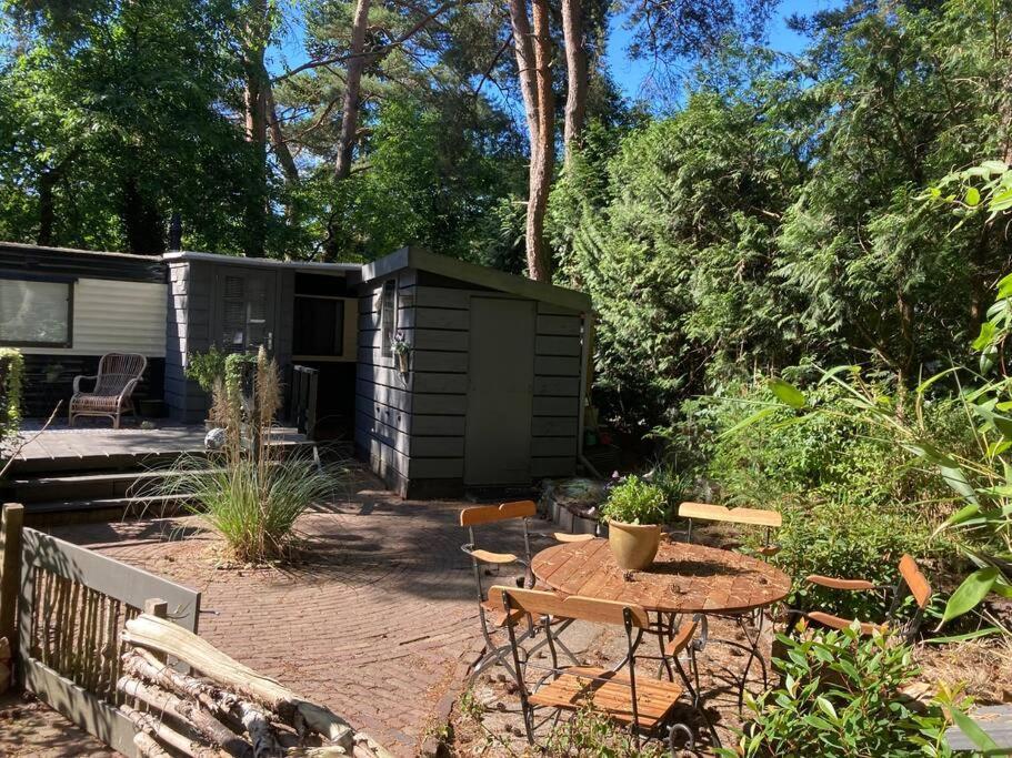 Sfeervol Chalet In Het Bos Nunspeet Ngoại thất bức ảnh