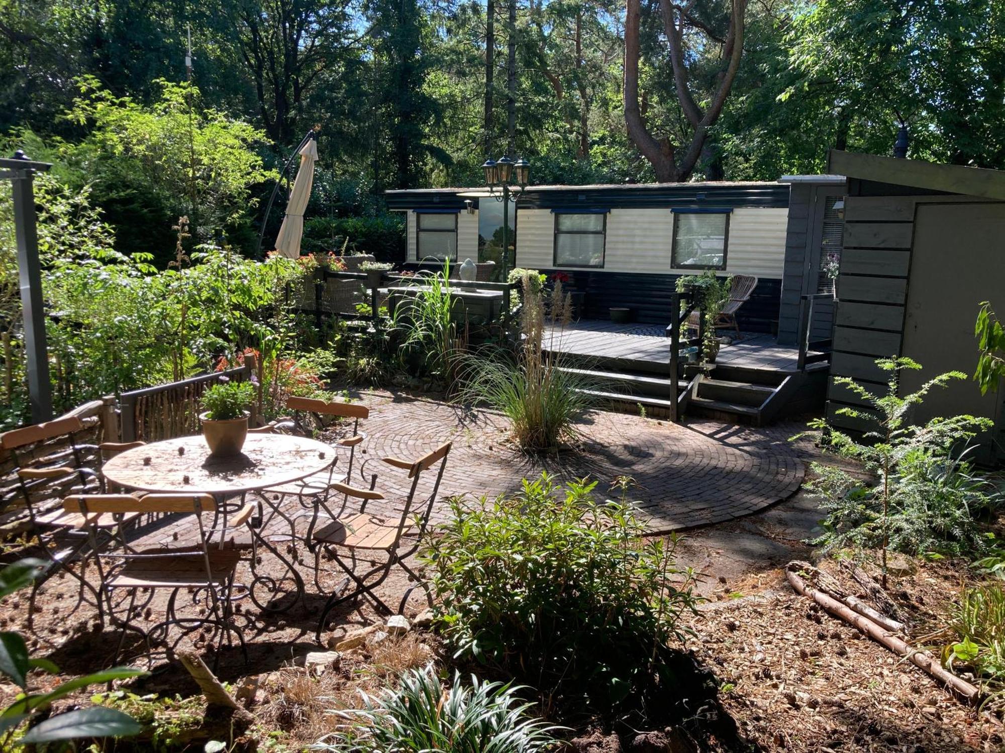Sfeervol Chalet In Het Bos Nunspeet Ngoại thất bức ảnh